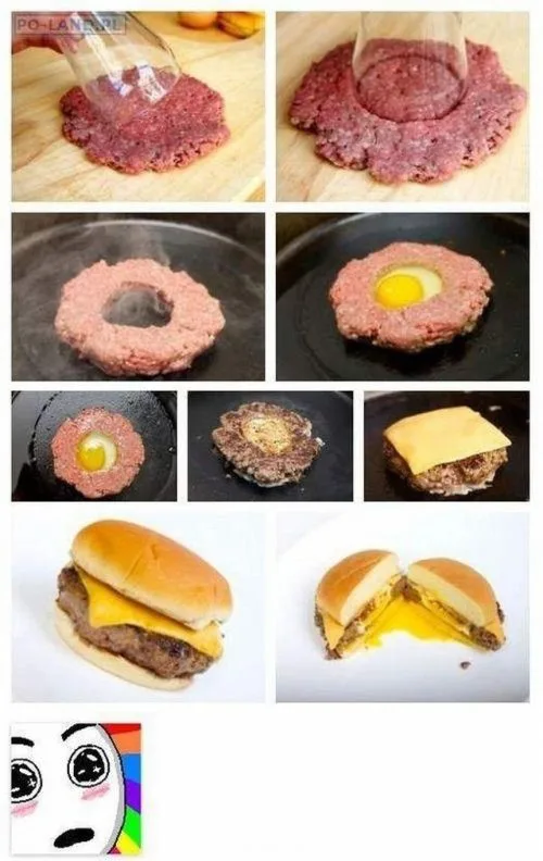 Beef Egg Burger