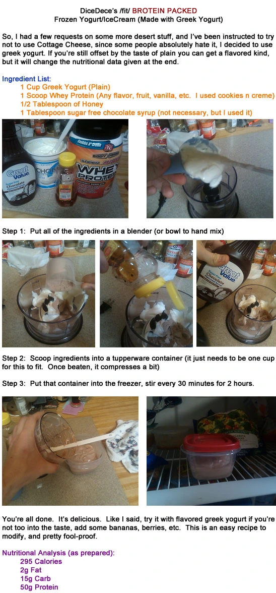 Brotein Packed Frozen Yogurt