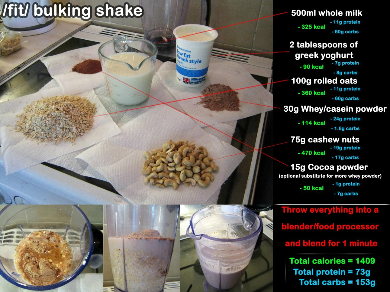 /fit/ Bulking Shake #2