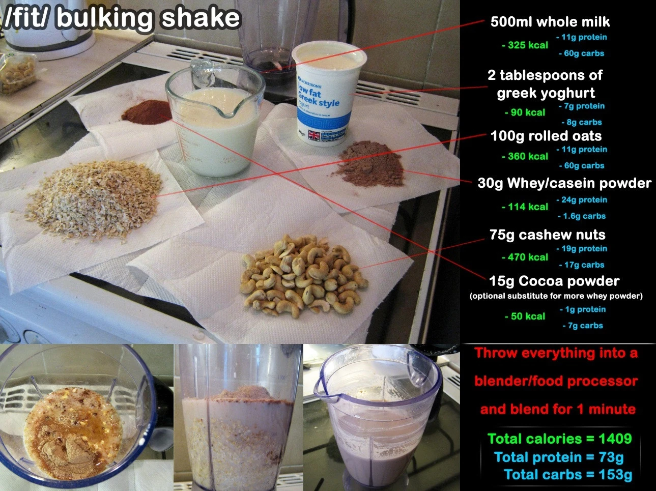 /fit/ Bulking Shake #1