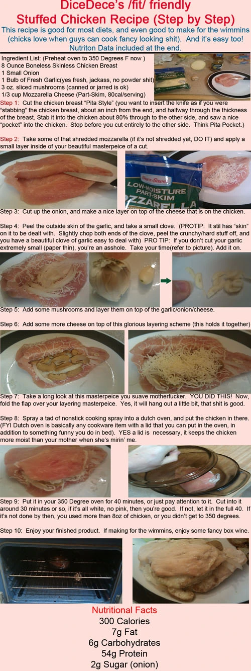 /fit/-Friendly Stuffed Chicken