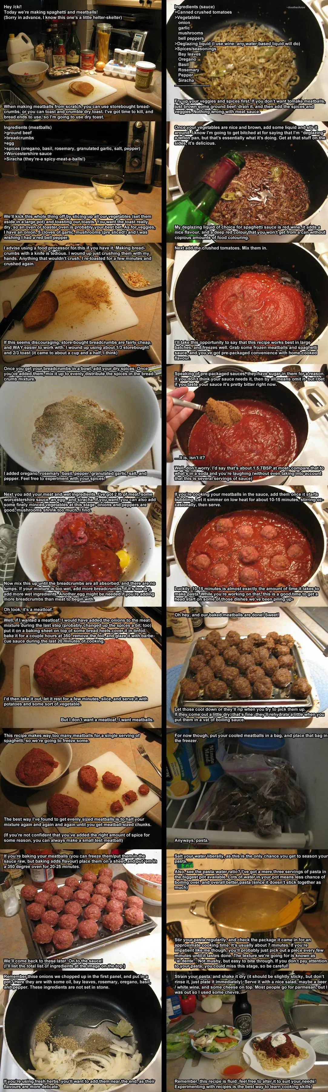 Spaghetti and Meatballs
